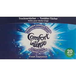 Comfort Tumbler Tüchlein Blau 20 Stück