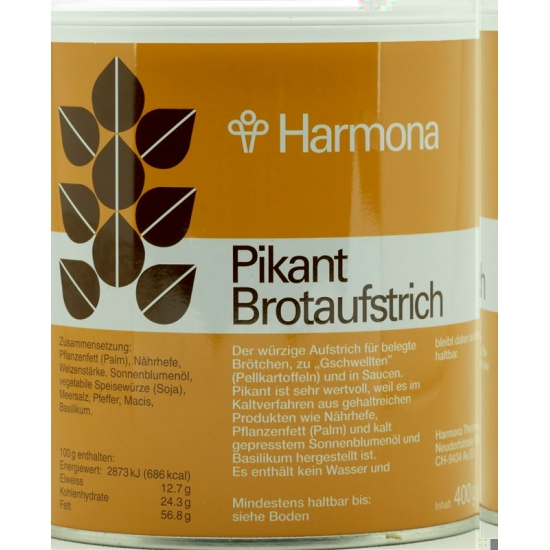 Harmona Pikant Harmona Brotaufstrich Dose 200g buy online