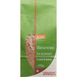 Vanadis Weizenkleie Demeter Beutel 250g
