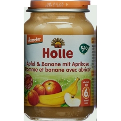 Holle Apple, Banana, Apricot after the 6th month Organic 190g