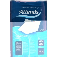 Attends Cover Dri Unterl Plus 60x60cm Beutel 50 Stück