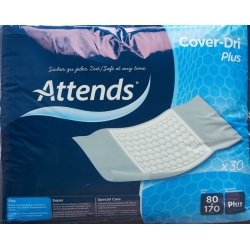 Attends Cover Dri Unterl Plus 80x170cm Beutel 30 Stück