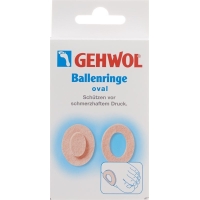 Gehwol Ballenringe Oval 6 Stück