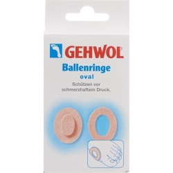 Gehwol Ballenringe Oval 6 Stück
