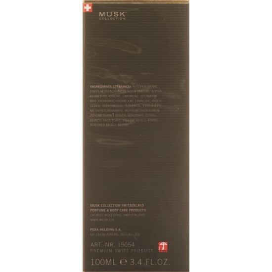 Musk Collection Perfume Natural Spray 100ml buy online