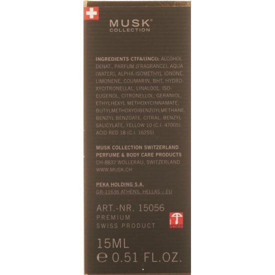 Musk Collection Perfume Nature Spray 15ml buy online