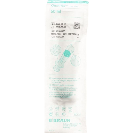 Omnifix Syringe 50ml Luer Latex free buy online