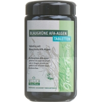 Blaugrüne Afa-Algen Tabletten 400mg 600 Stück