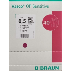 Vasco OP Sensitive Handschuhe Grösse 6.5 40 Paar