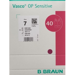 Vasco OP Sensitive Handschuhe Grösse 7.0 40 Paar
