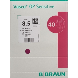 Vasco OP Sensitive Handschuhe Grösse 8.5 40 Paar