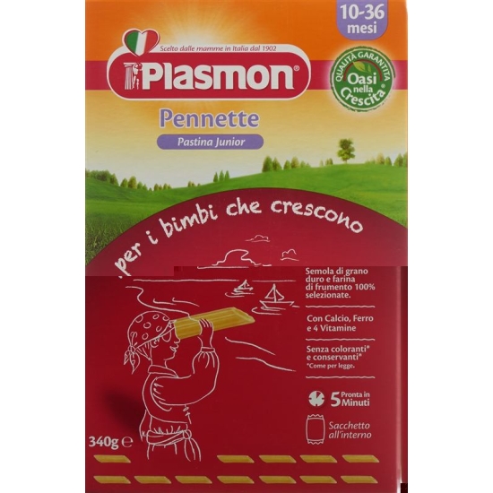 Plasmon Pasta Pennette 340g buy online