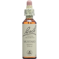 Bachblüten Mustard Nr. 21 Flüssig 20ml