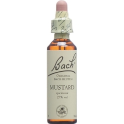 Bachblüten Mustard Nr. 21 Flüssig 20ml