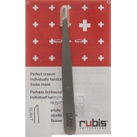 Rubis Classic Pinzette Schräg Stahl 6613