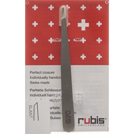Rubis Classic Pinzette Schräg Stahl 6613 buy online