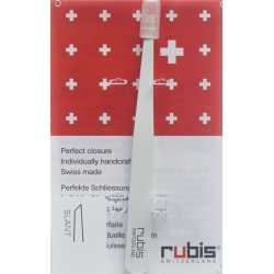 Rubis Bz Classic Pinzette Schräg Weiss 6613