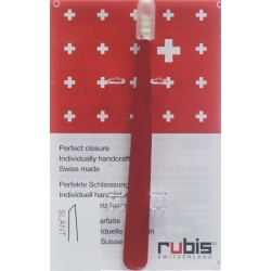 Rubis Bz Classic Pinzette Schräg Rot 6613