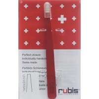 Rubis Bz Pinzette Gerade Rot 6607