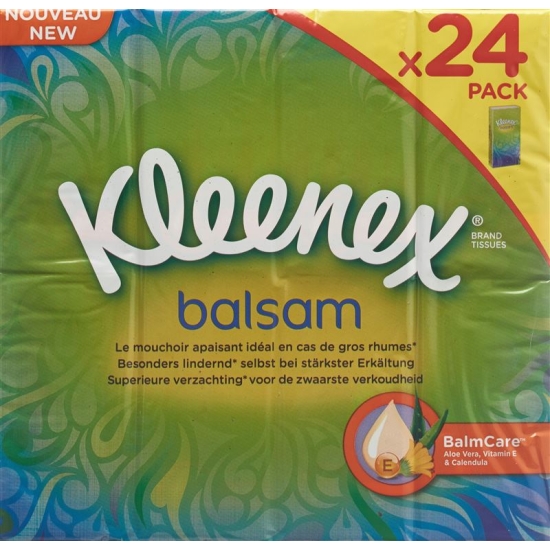 Kleenex Balsam Taschentücher 24x 9 Stück buy online