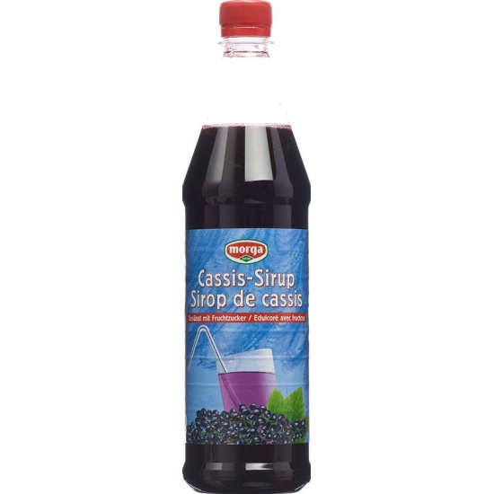 Morga Cassis Sirup mit Fruchtzucker Petflasche 7.5dl buy online