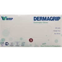 Dermagrip Untersuchungs-Handschuhe Latex S Unsteril 100 Stück