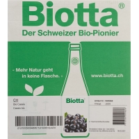 Biotta Bio Cassis 6 Flaschen 5dl