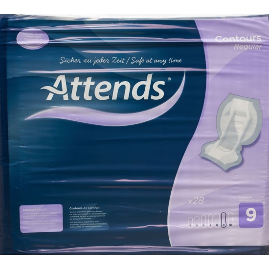 Attends Contours 9 Regular Einlage Beutel 28 Stück buy online