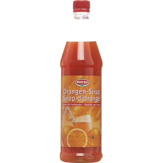 Morga Orangen Sirup mit Fruchtzucker Petflasche 7.5dl buy online