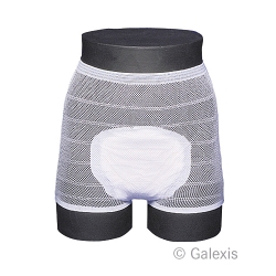Abri Net Netzhose 70-100cm M Blau Beutel 50 Stück