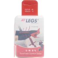 Jet Legs Travel Socks Grösse 41-45 Navy