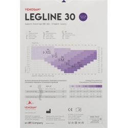 Venosan Legline 30 A-t XL Sahara 1 pair