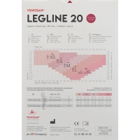 Venosan Legline 20 A-ghz L Nude 1 Paar