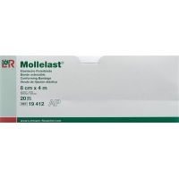 Mollelast Elastische Fixierbinde 8cmx4m Weiss 20 Stück
