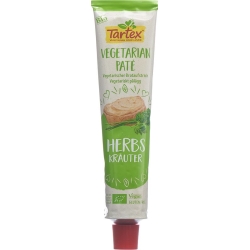 Tartex Kräuter pflanzliche Streichpastete Bio Tube 200g