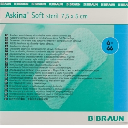Askina Soft Steril Wundverband 5x7.5cm 50 Stück