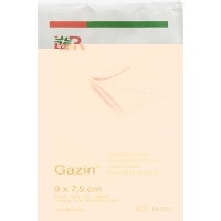 Gazin Faltkompressen 9x7.5cm 8-fach Unsteril 100 Stück