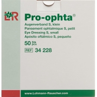 Pro-Ophta Augenverband S Durchsichtig Grösse S 50 Stück