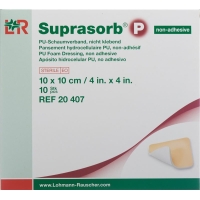 Suprasorb P Schaumverband 10x10cm non Adhesiv 10 Stück