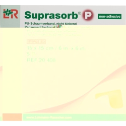 Suprasorb P Schaumverband 15x15cm N Klebe 5 Stück