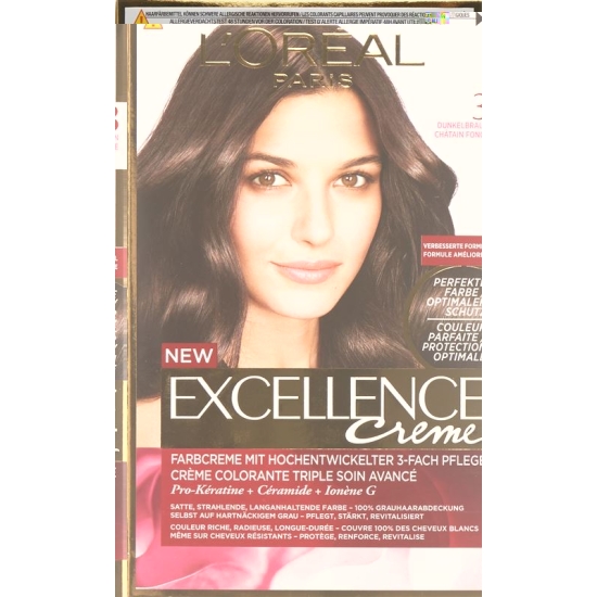 Excellence Cream Triple Prot 3 Dark Brown buy online