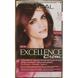 Excellence Creme Triple Prot 5.5 Mahag Light Brown