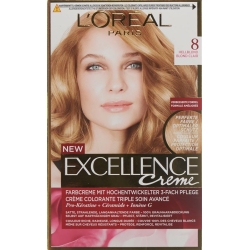 Excellence Creme Triple Prot 8 Light Blonde