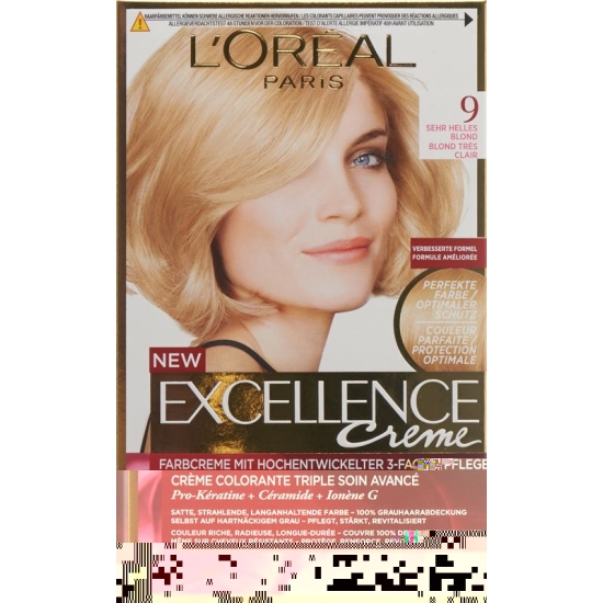 Excellence Creme Triple Prot 9 Very Light Blonde buy online