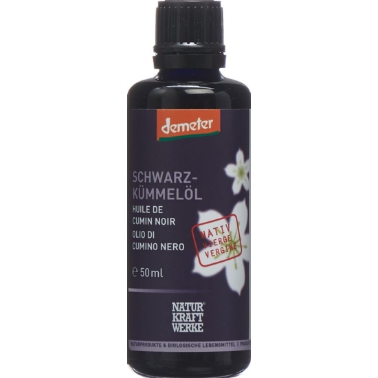 Naturkraftwerke Schwarzkümmel Öl Demeter 50ml buy online