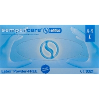 Sempercare Edit Handschuhe L Latex Ungepudert 100 Stück