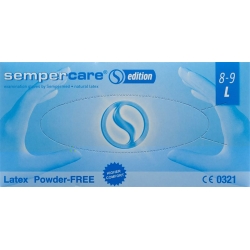 Sempercare Edit Handschuhe L Latex Ungepudert 100 Stück