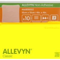Allevyn Non Adhesive Wundkompressen 10cmx10cm 10 Stück