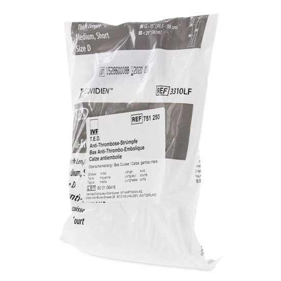 Ted Thigh Latex Free Small Norm White 1 pair buy online