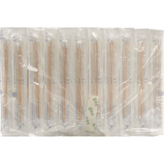 Applimed Wattestäbchen 15cm Klein Holz 100x 2 Stück buy online